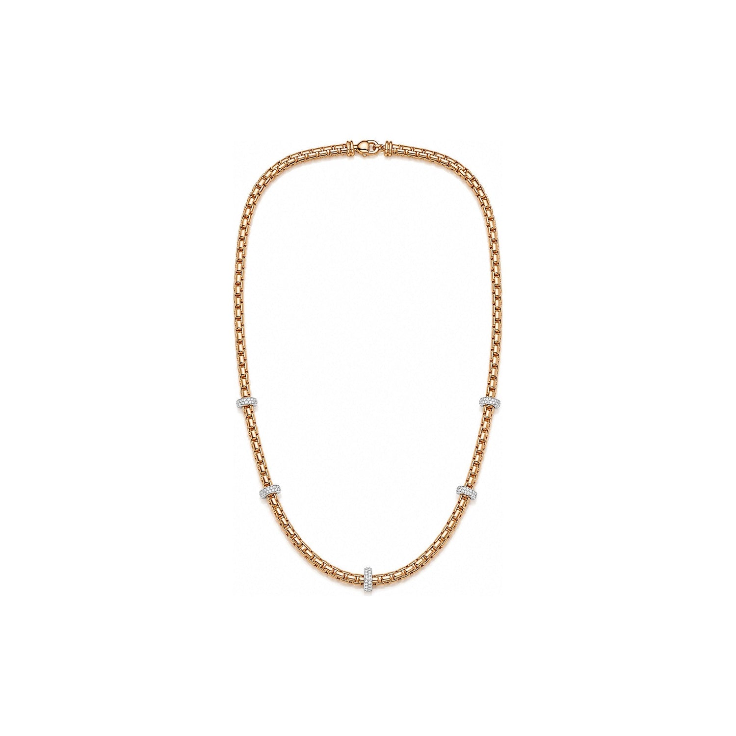 Collana Pavé Oro 18 Carati Urigold