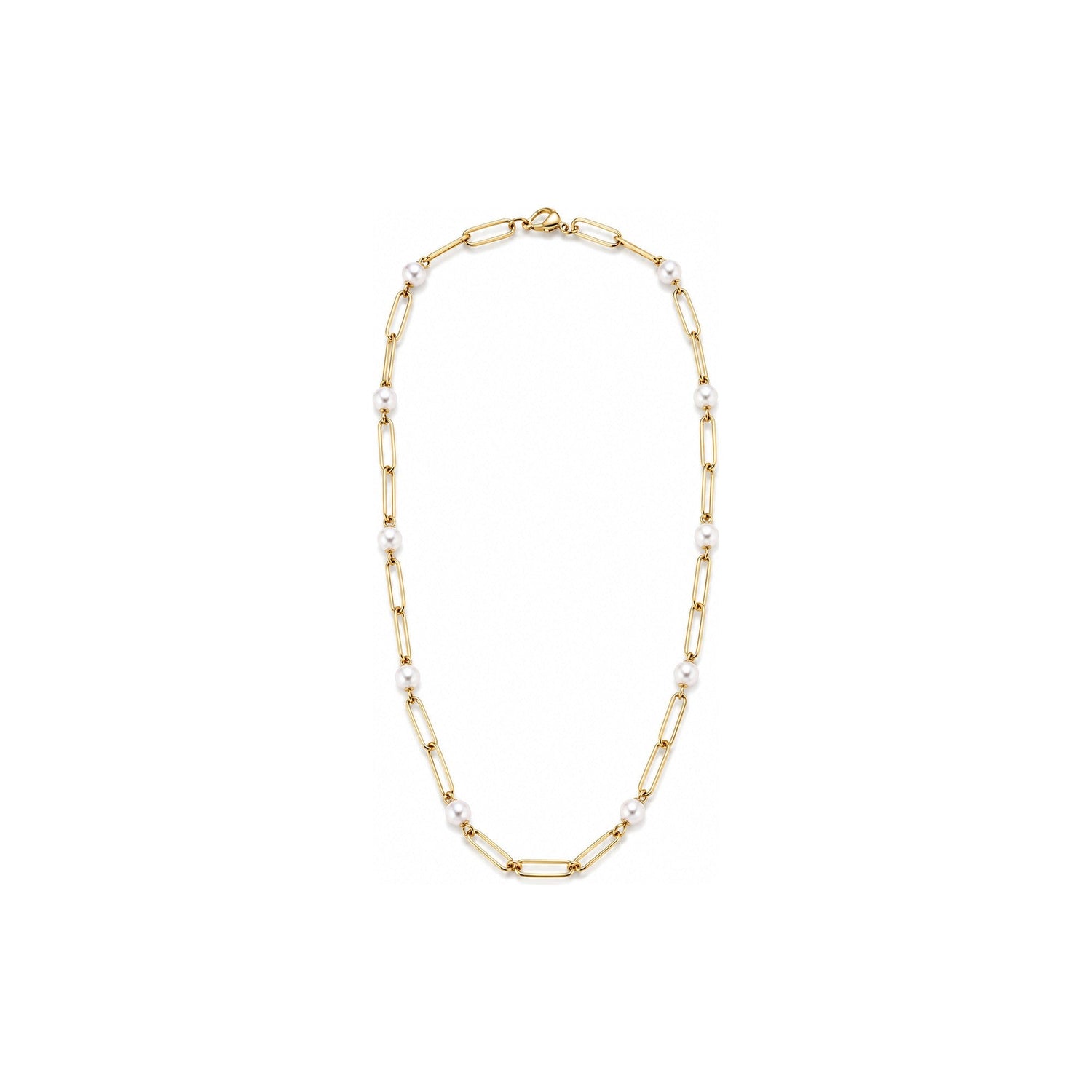 Collana Maglia Paperclip Oro 18 Carati Urigold