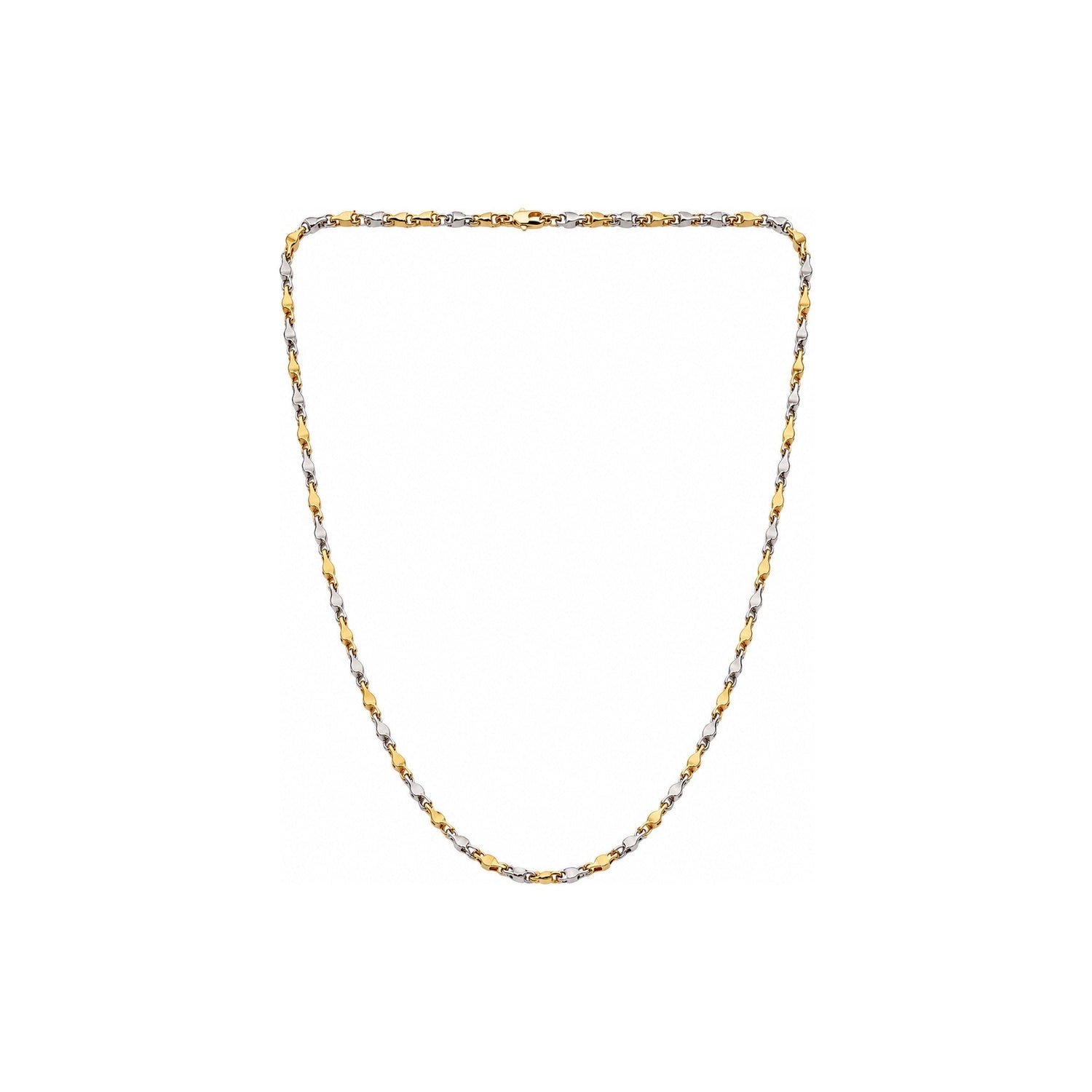 Collana Bicolore Oro 18 Carati Urigold