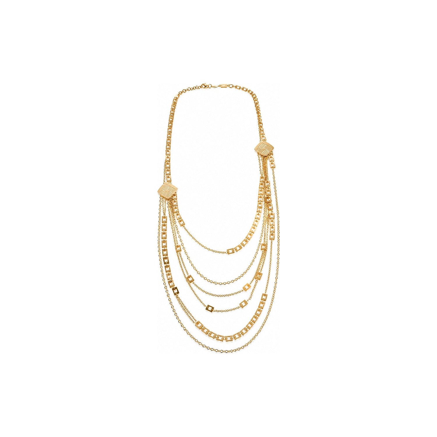 Collana Multifilo Oro 18 Carati Urigold