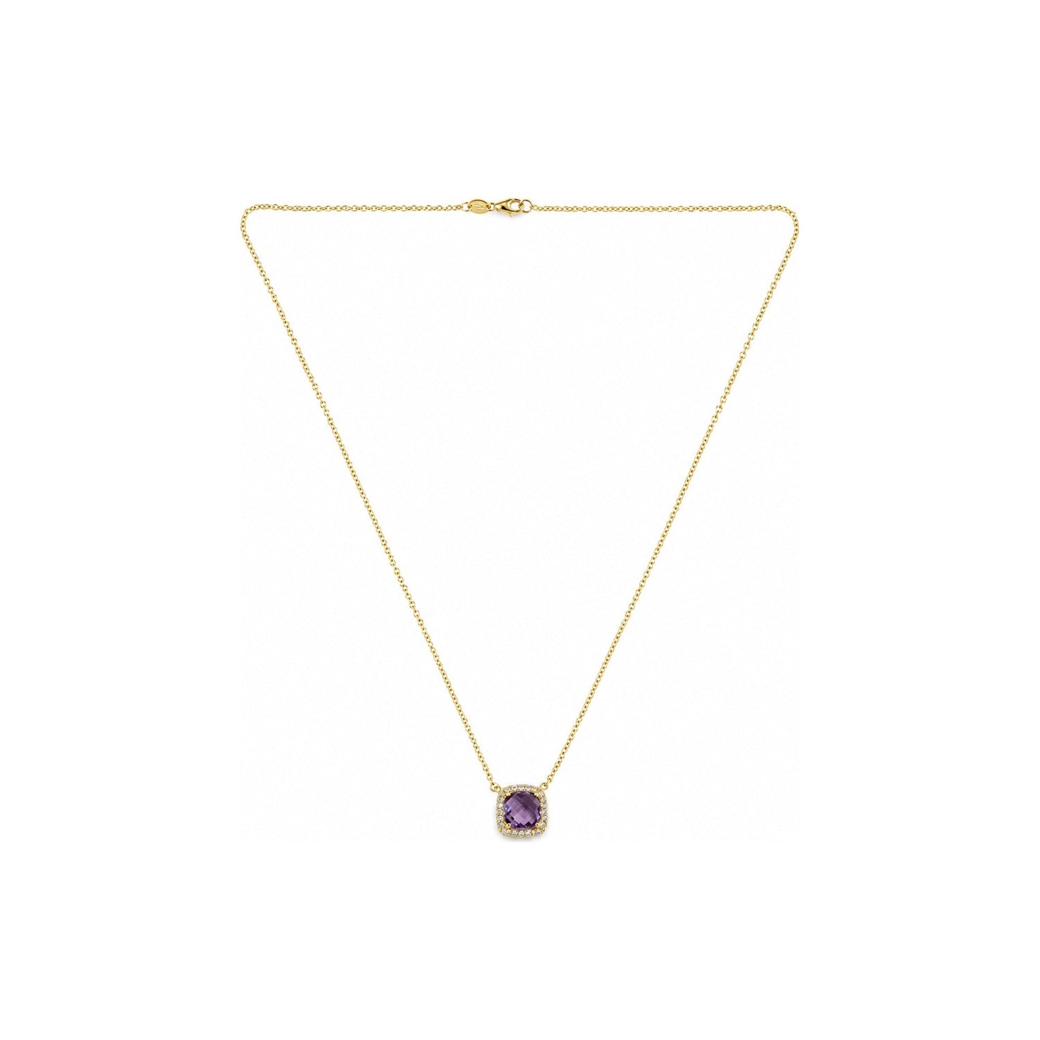 Collana Ametista Oro 18 Carati Urigold