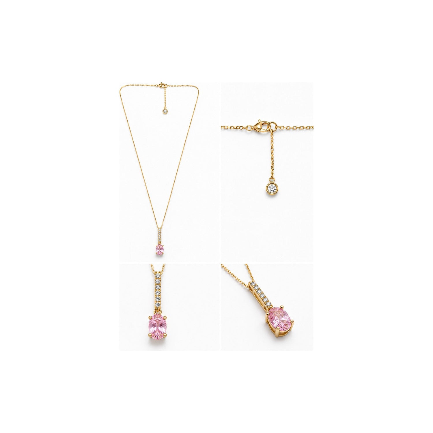 Collana Rosa Oro 18 Carati Urigold