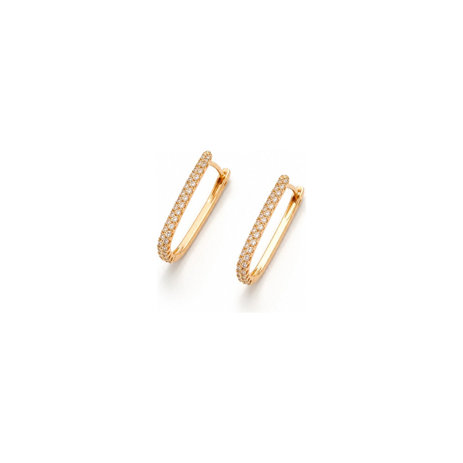 Orecchini Pavé Oro 18 Carati Urigold