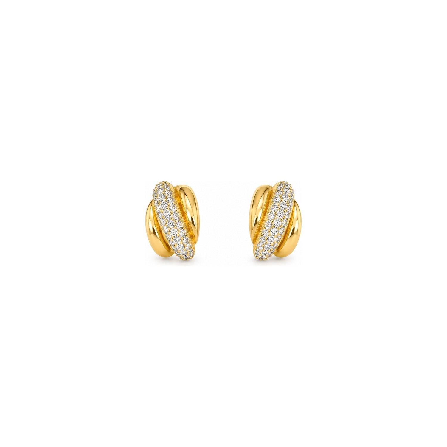 Orecchini Twist Oro 18 Carati Urigold