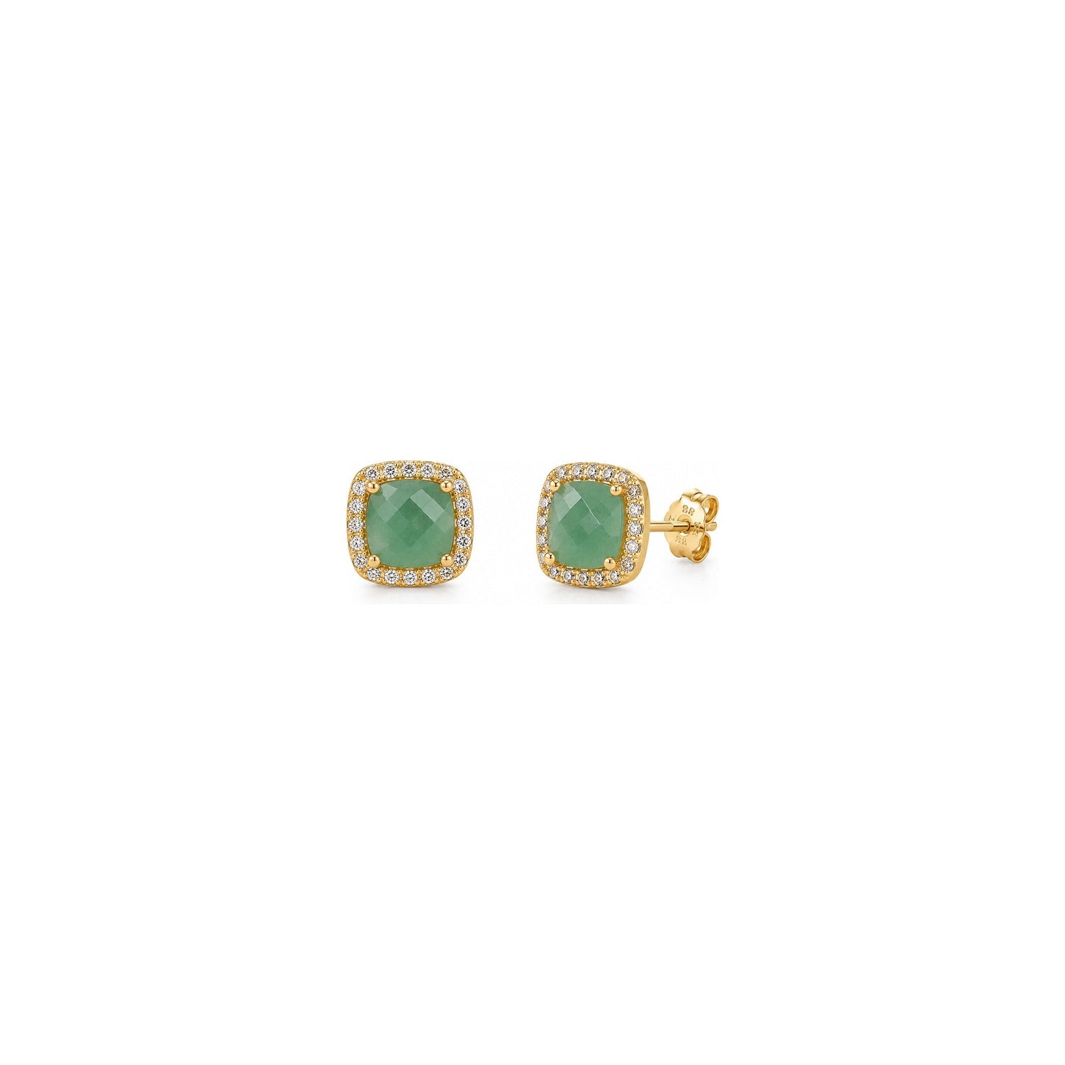 Orecchini Verde Oro 18 Carati Urigold