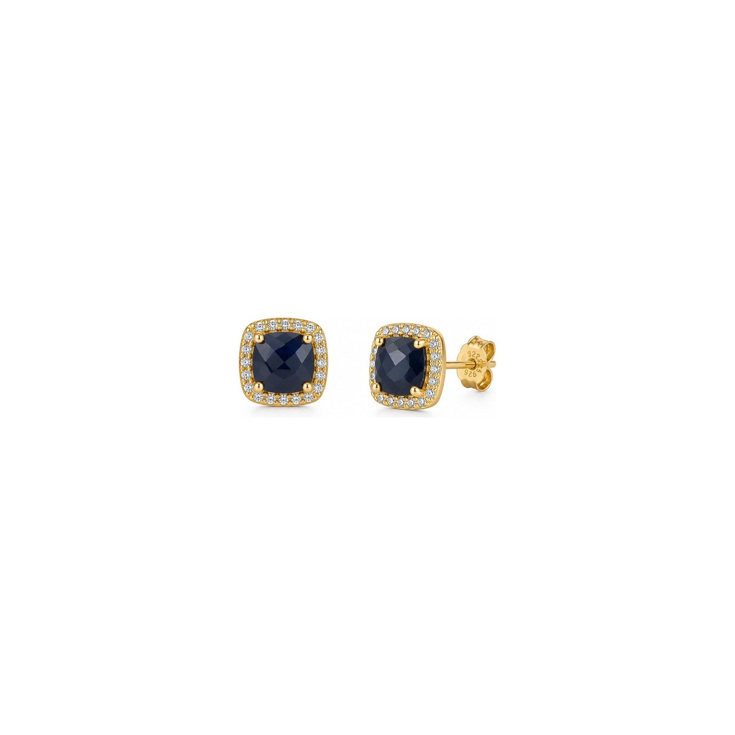 Orecchini Blu Oro 18 Carati Urigold