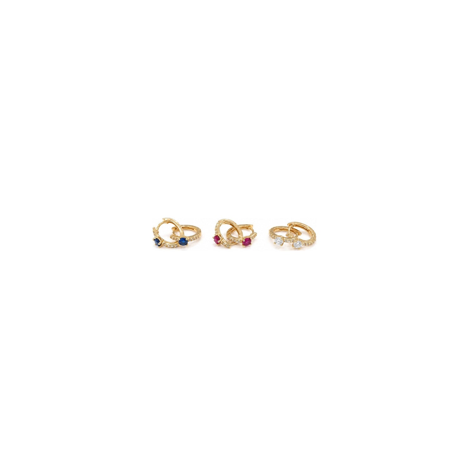 Orecchini con Pietre Oro 18 Carati Urigold