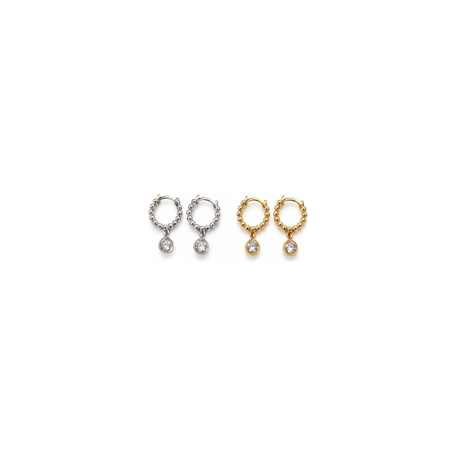 Orecchini Pavé Oro 18 Carati Urigold