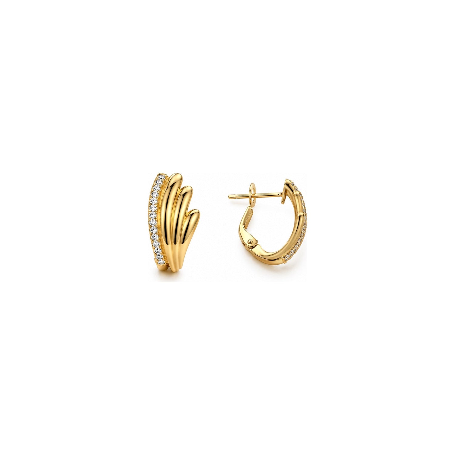 Orecchini Ala Oro 18 Carati Urigold