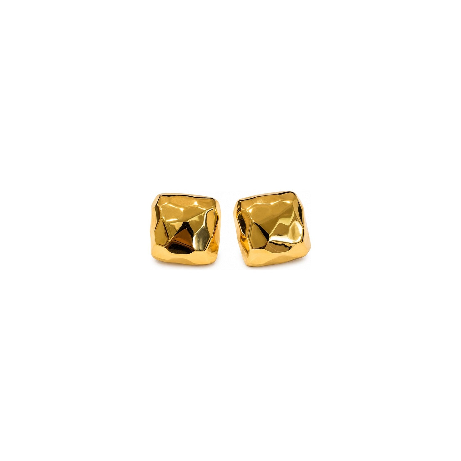 Orecchini Quadrati Oro 18 Carati Urigold