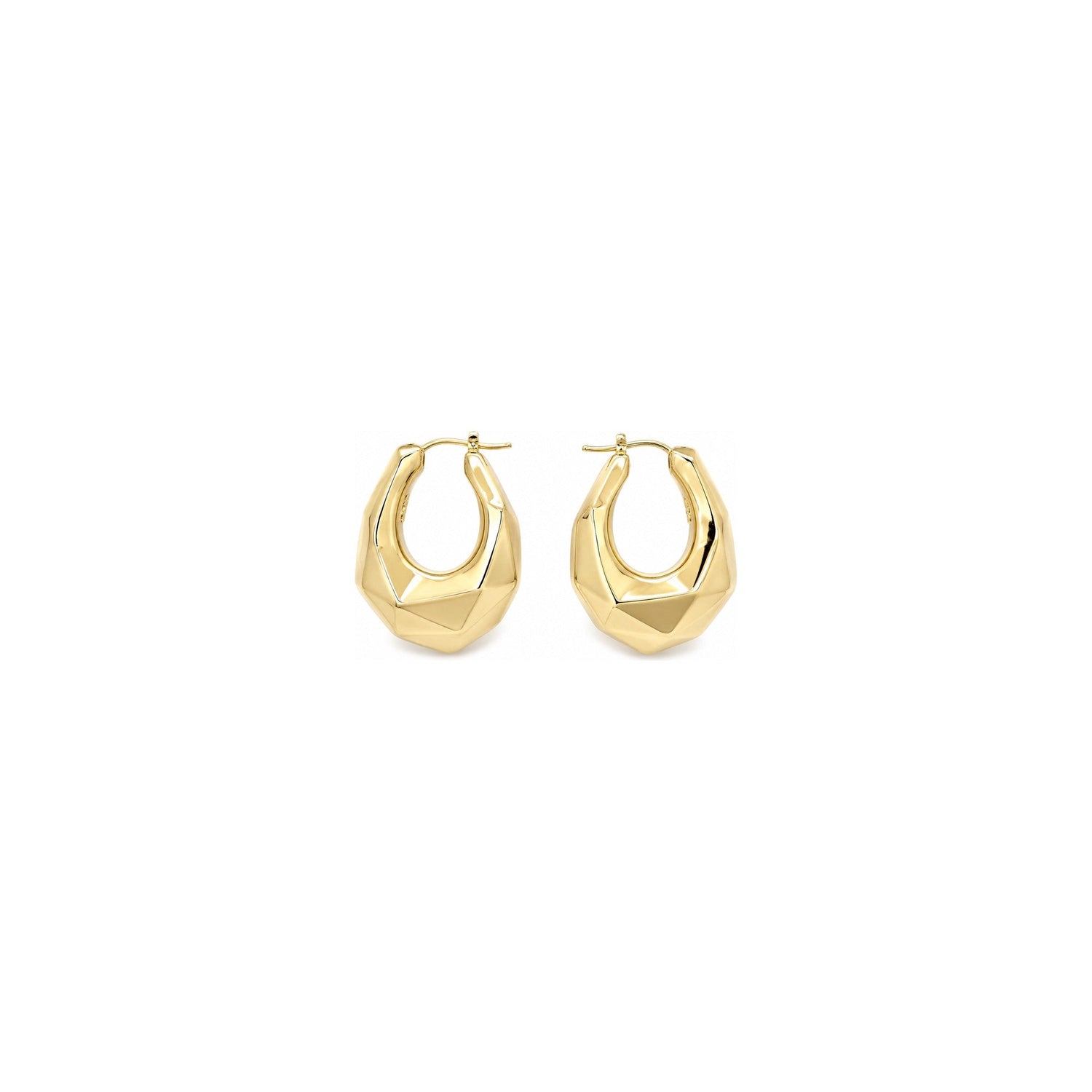 Orecchini a Cerchio Oro 18 Carati Urigold