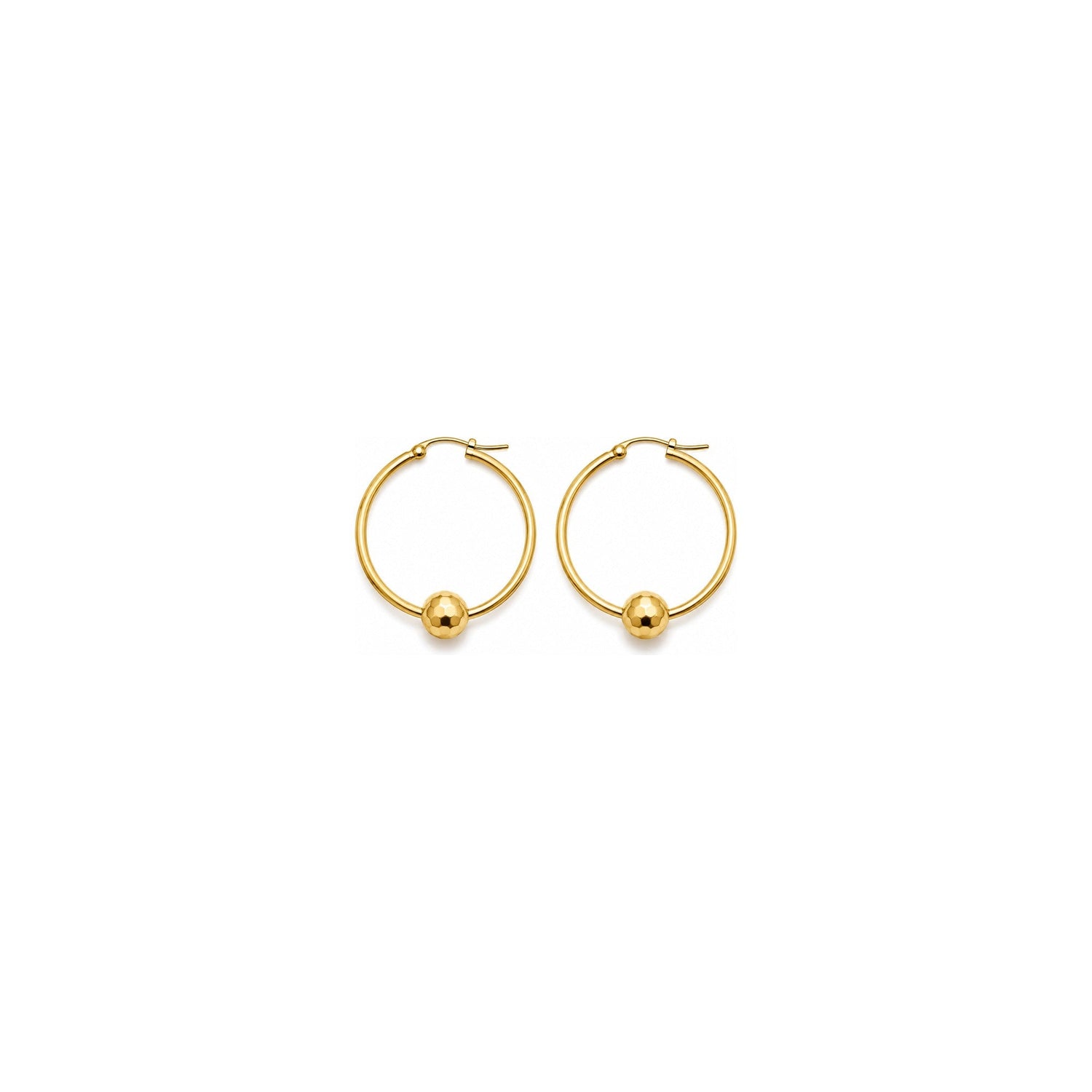 Orecchini a Cerchio Oro 18 Carati Urigold