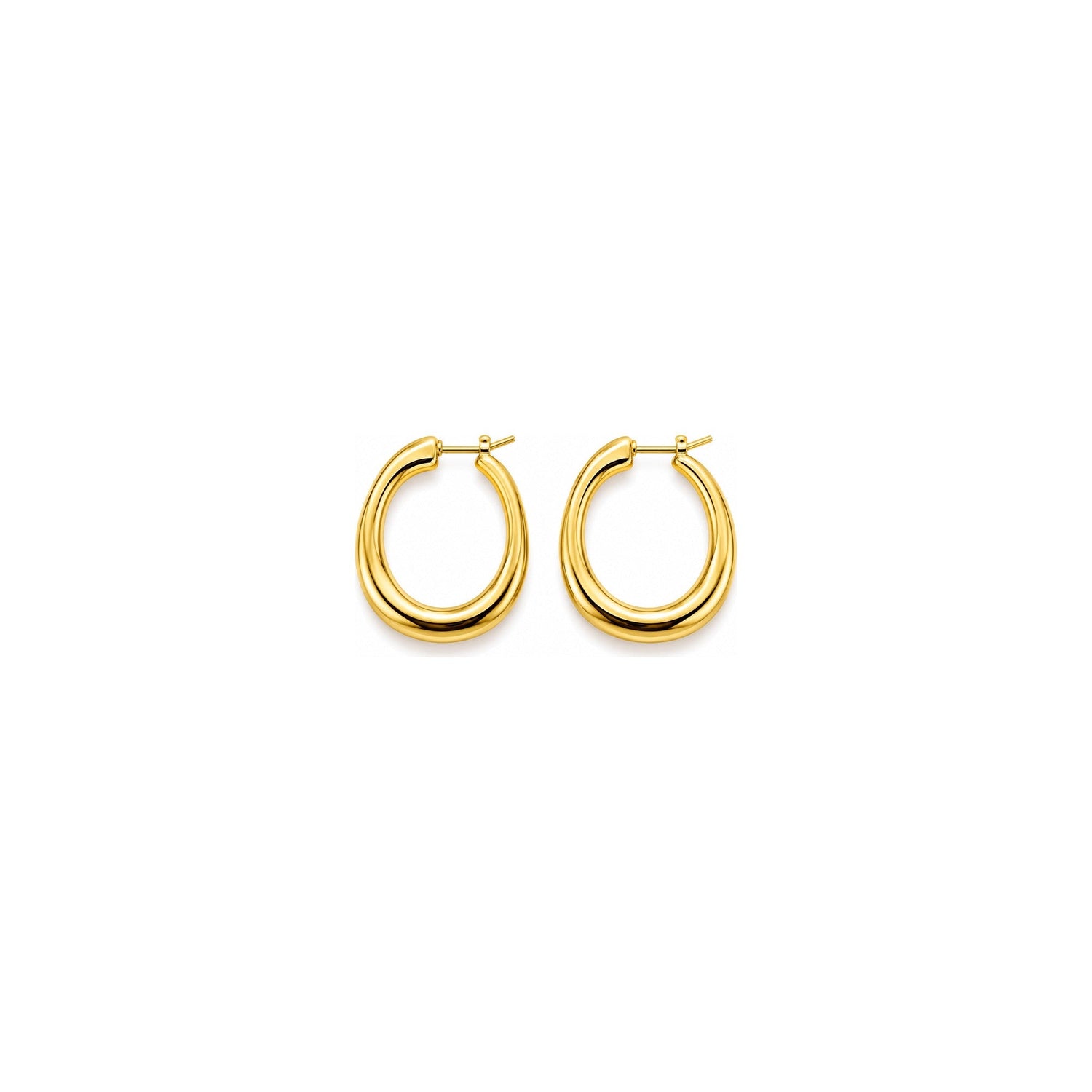 Orecchini a Cerchio Oro 18 Carati Urigold