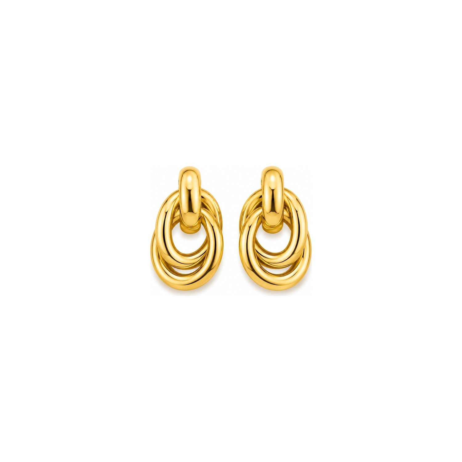 Orecchini a Cerchio Oro 18 Carati Urigold