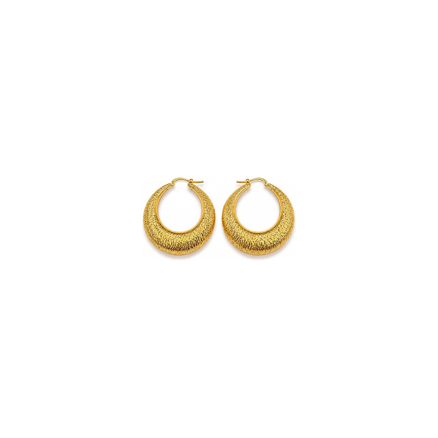 Orecchini a Cerchio Oro 18 Carati Urigold