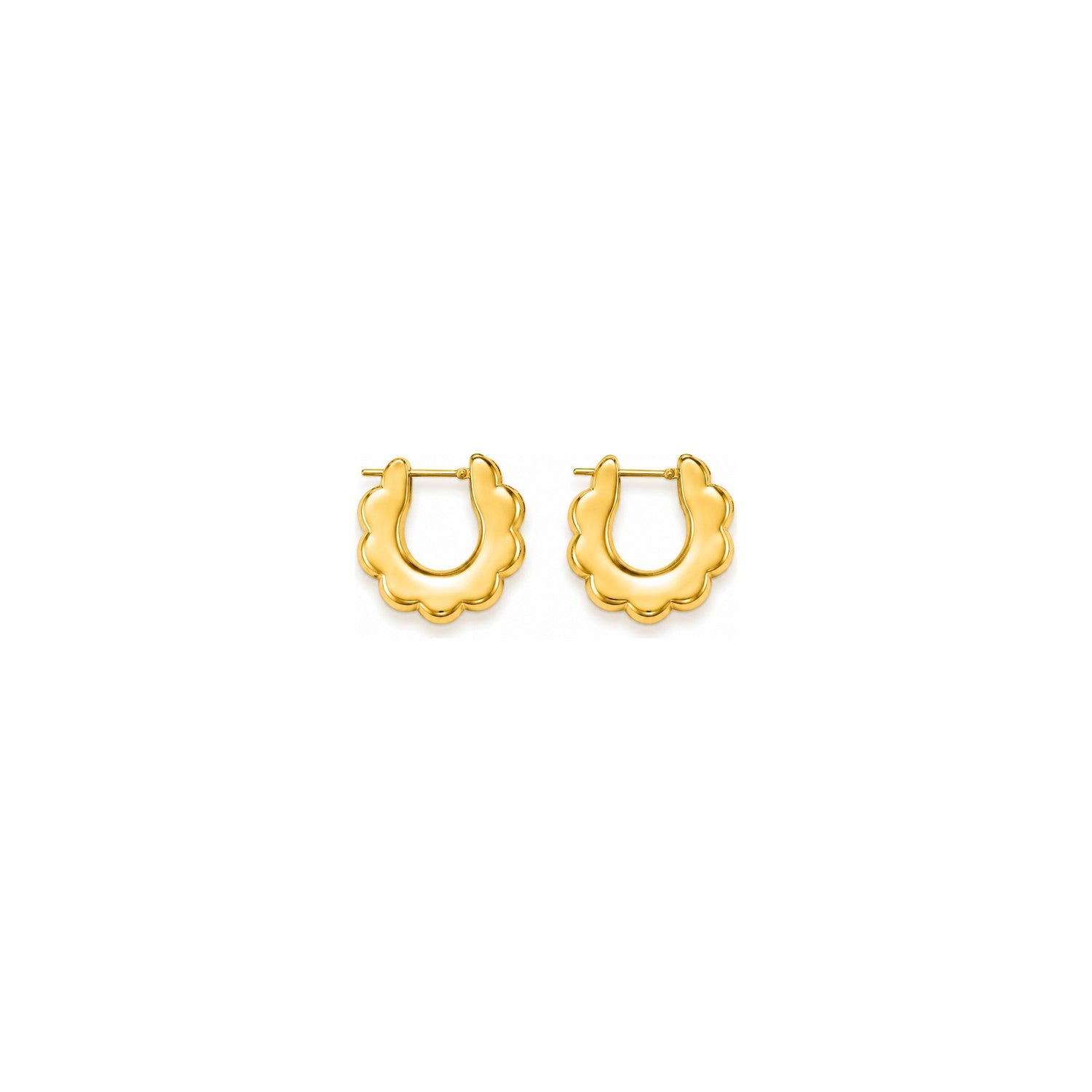 Orecchini a Cerchio Oro 18 Carati Urigold