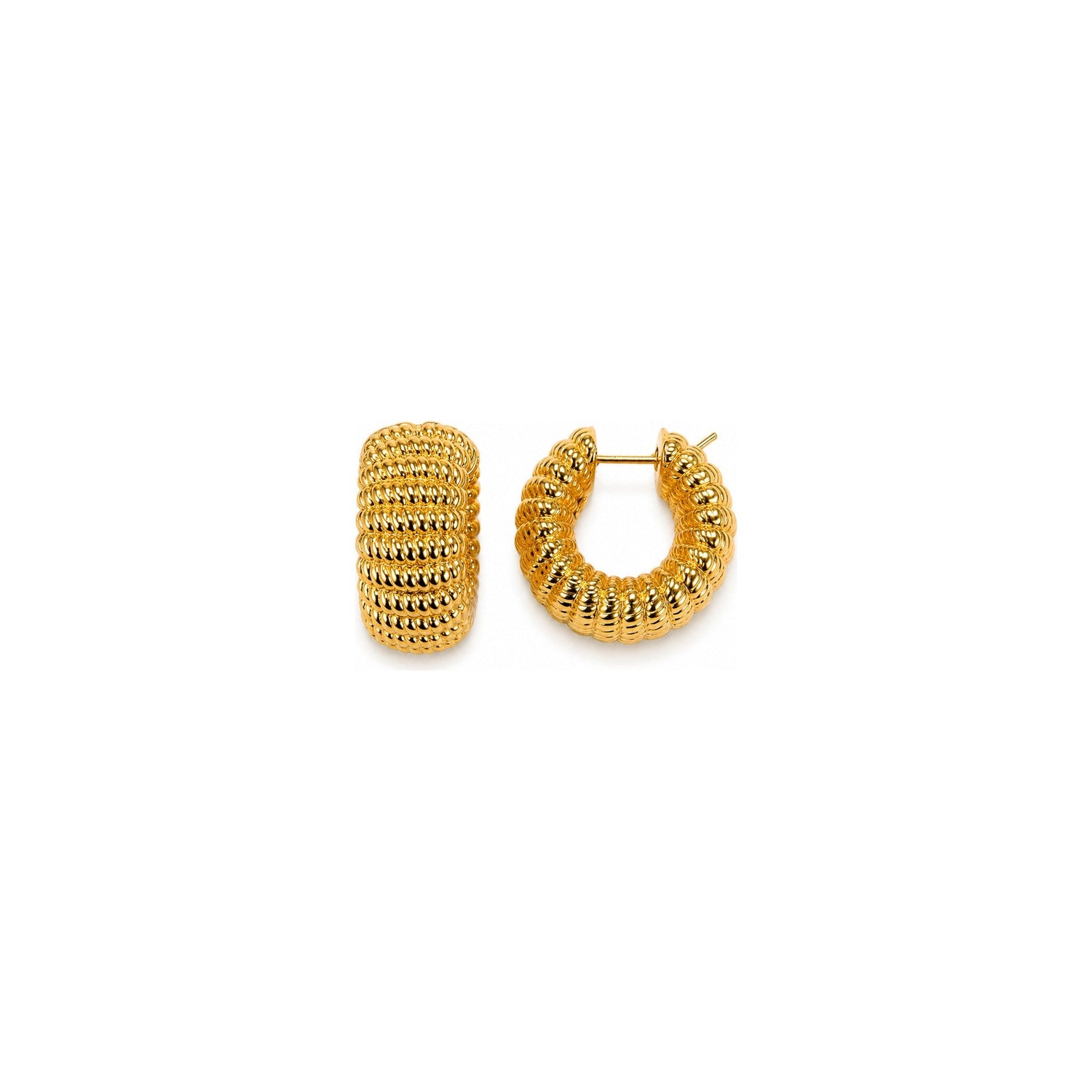 Orecchini a Cerchio Oro 18 Carati Urigold