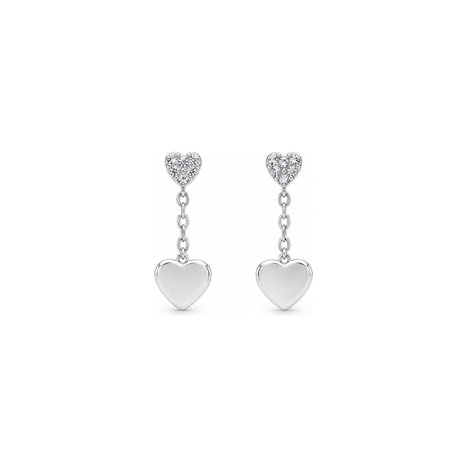 Orecchini Cuore Oro 18 Carati Urigold