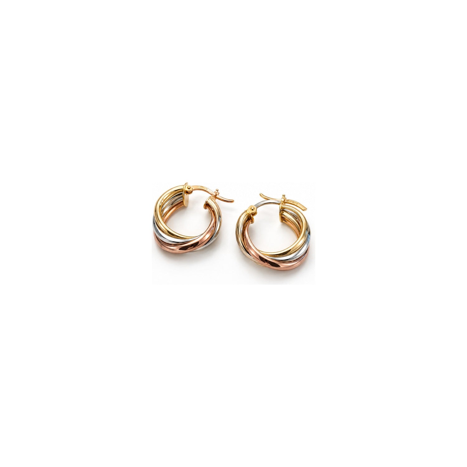 Orecchini Torchon Oro 18 Carati Urigold