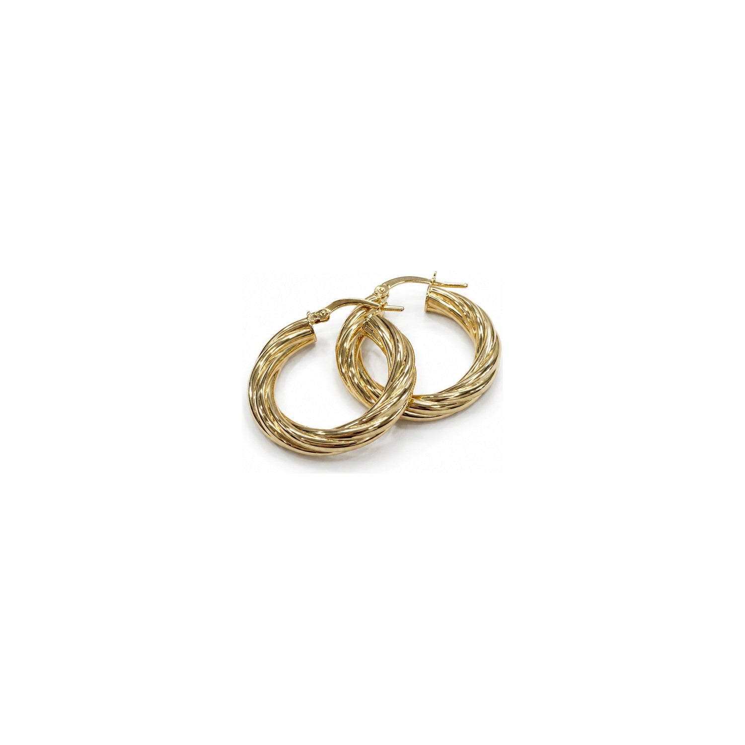 Orecchini Torchon Oro 18 Carati Urigold