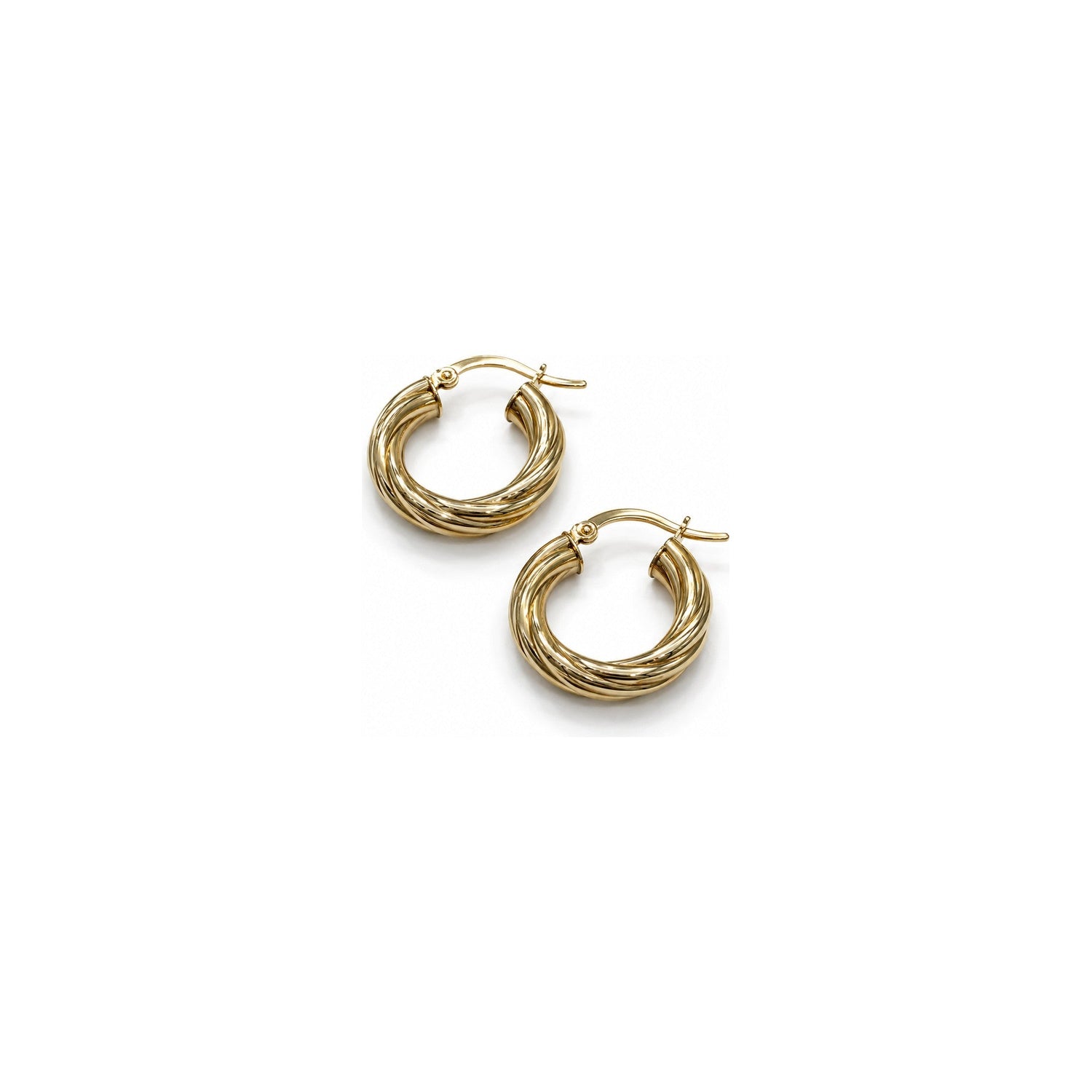 Orecchini Torchon Oro 18 Carati Urigold