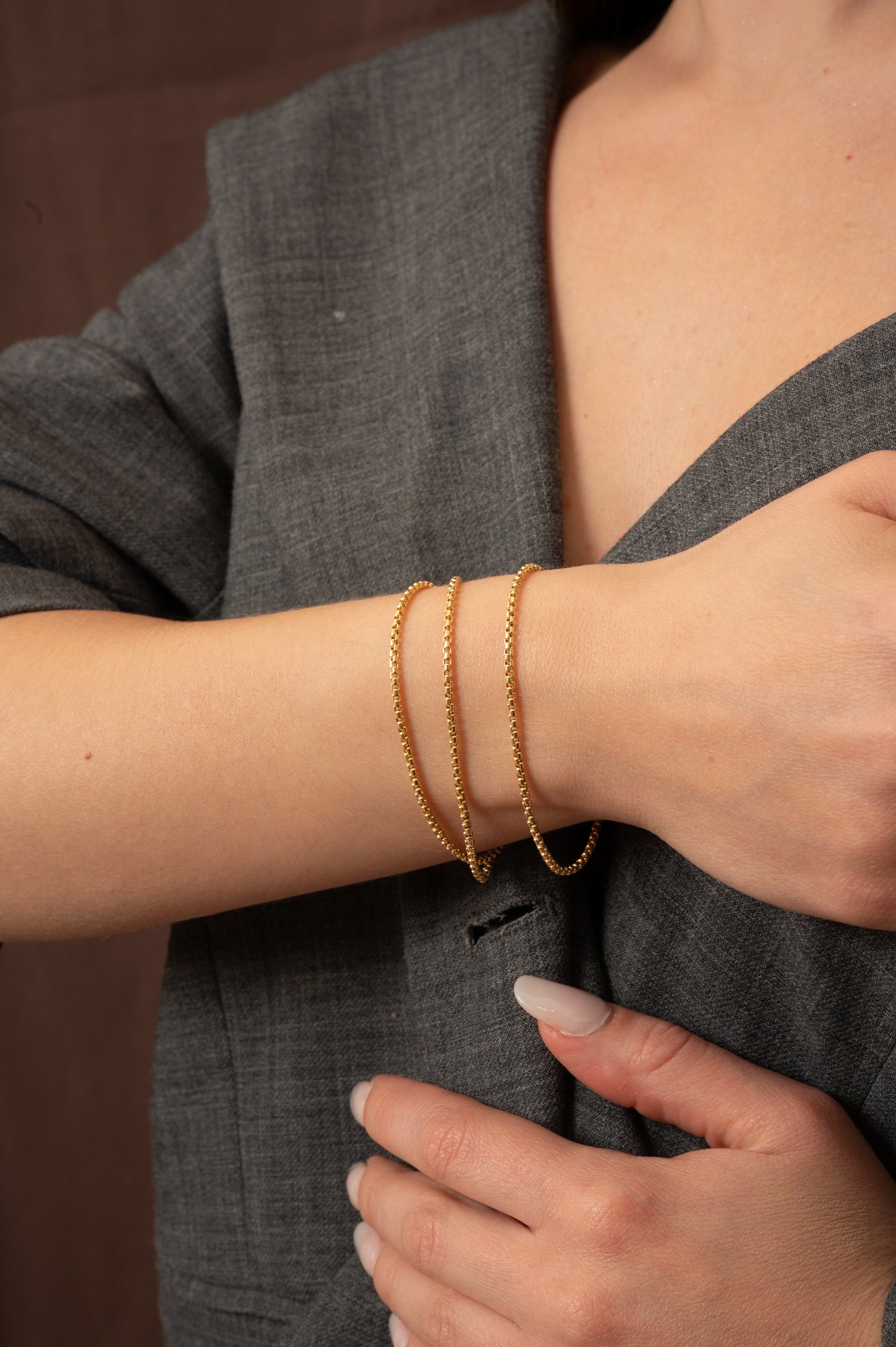 Bracciale Rigido Coreana in Oro Giallo 9 Carati Unoaerre