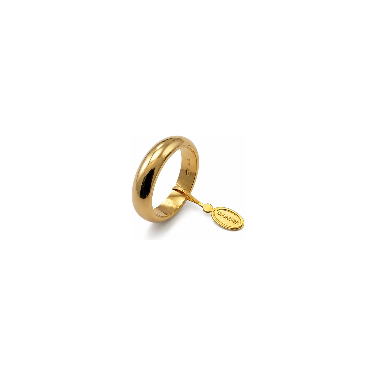 Unoaerre Classic 18 Karat Yellow Gold Wedding Ring - 10 Grams