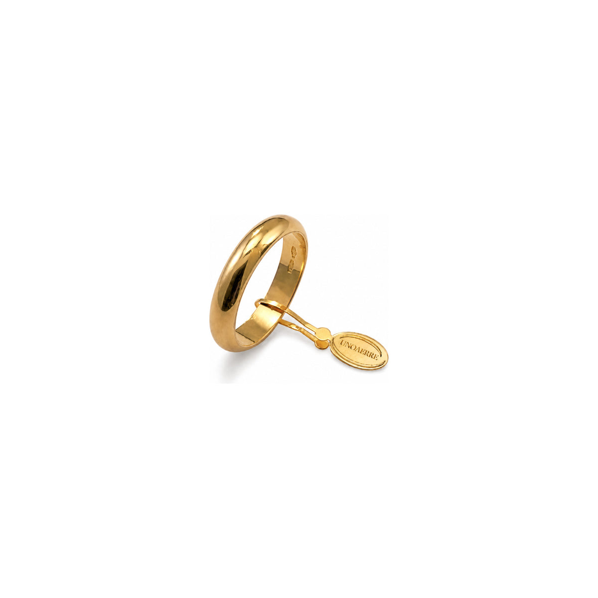 Unoaerre Classic 18 Karat Yellow Gold Wedding Ring - 6 Grams