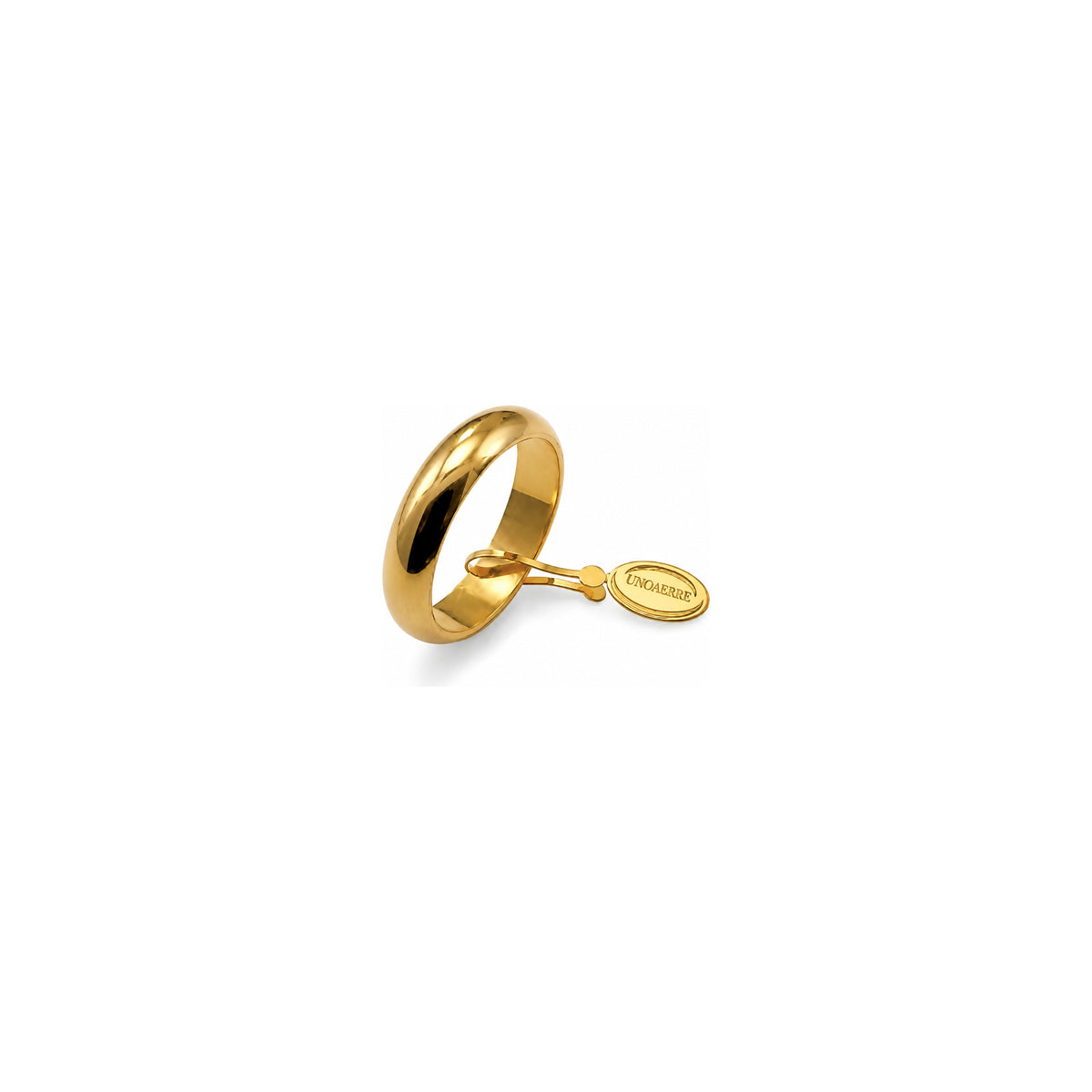 Unoaerre Classic 18 Karat Yellow Gold Wedding Band - 7 Grams